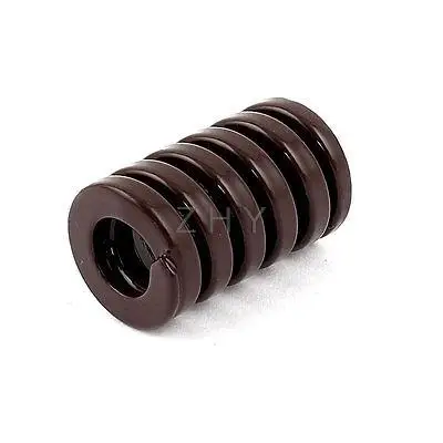 

Brown Heavy Load Cylindrical Compression Die Spring 18mm x 9mm x 70mm