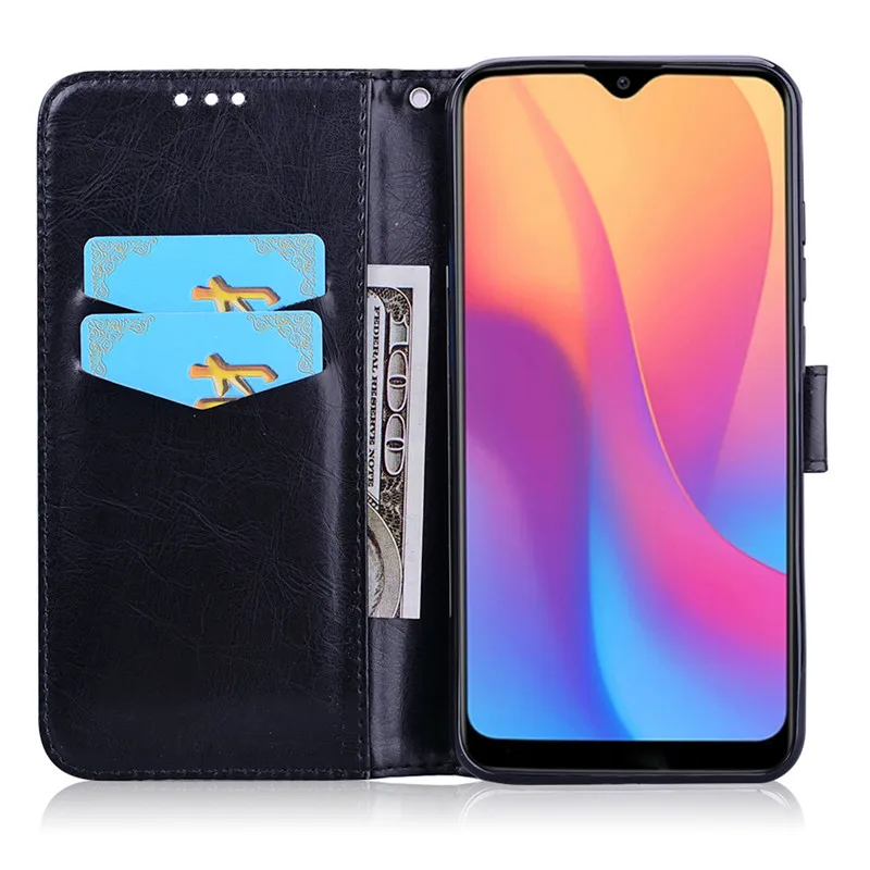 Чехол для телефона для Xiaomi Redmi 8A, силиконовый чехол, бампер, кожаный кошелек, флип-чехол для Xiaomi Redmi 8A A8, чехол, мягкий ТПУ