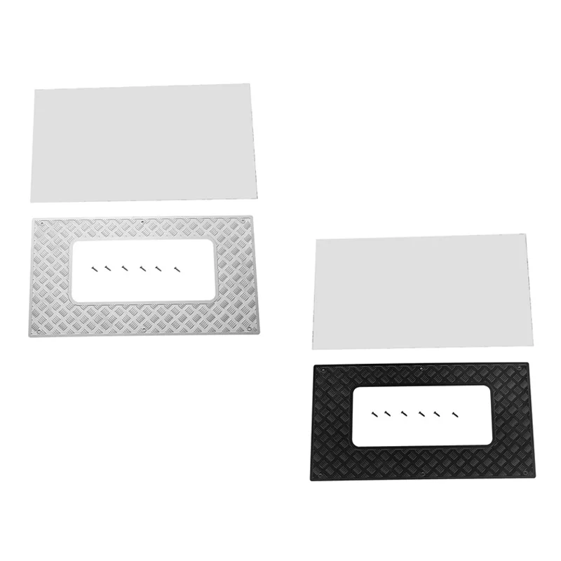 

RC Model Metal Anti-Skid Plate Sunroof Decoration for 1/10 RC Crawler Car Defender Traxxas TRX4 TRX-4 82056-4