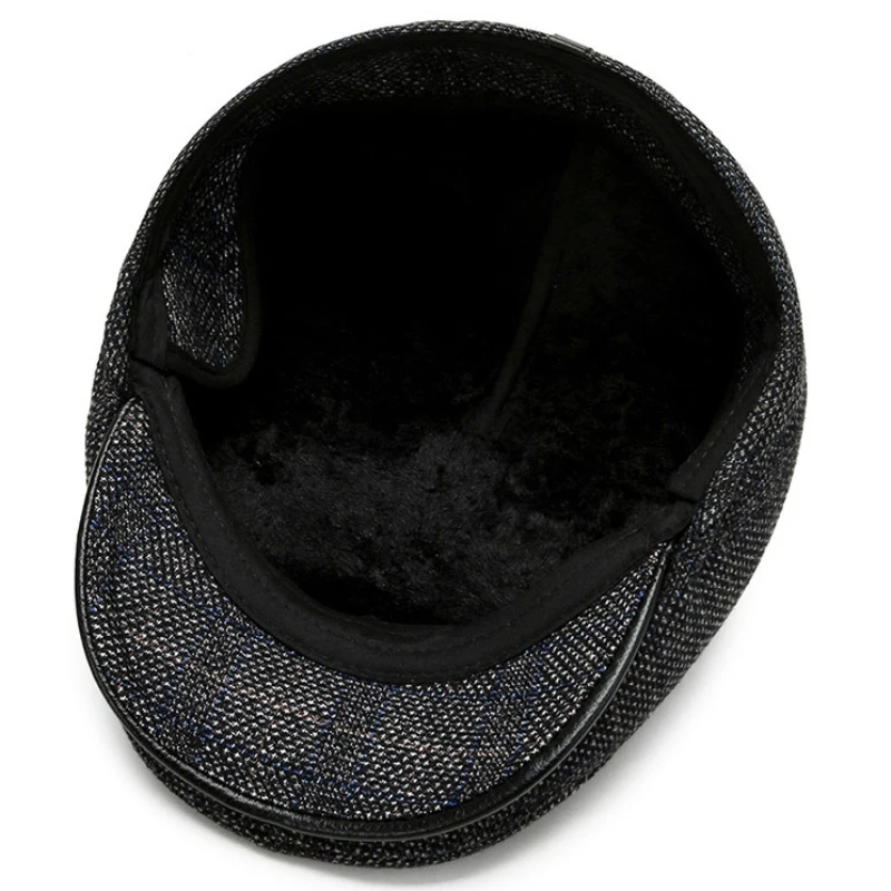 Casquette Béret Homme En Velours Côtelé YAMEE - Style Rétro Newsboy Réglable, Taille Unique, Pour Automne/hiver