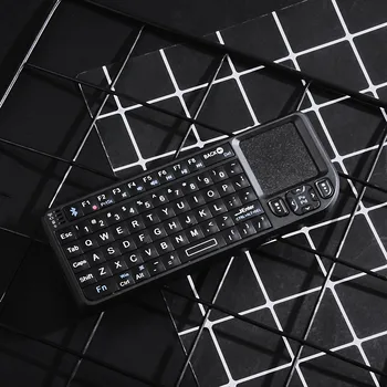

Blueteeth Mini Touchpad Wireless Keyboard With Light quiet gaming keyboard For HTPC PS3PS4 dropshipping Wholesale
