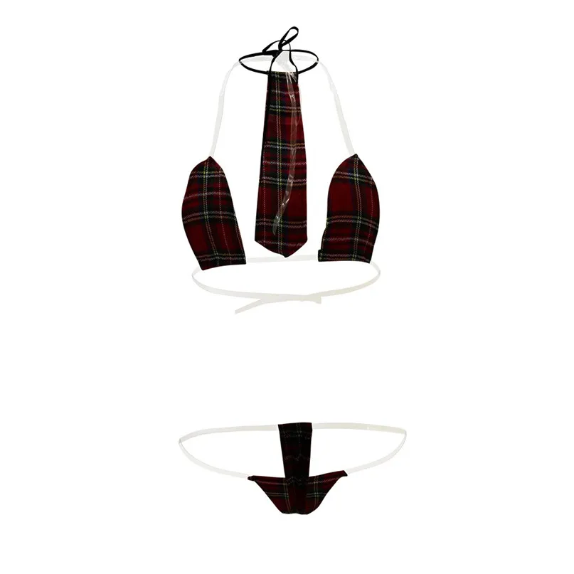 Sexy Cosplay Student Girl Women Lingerie Underwear Erotic Babydoll Costume Lenceria Girl Halloween Out Nightwear #30N27 (9)