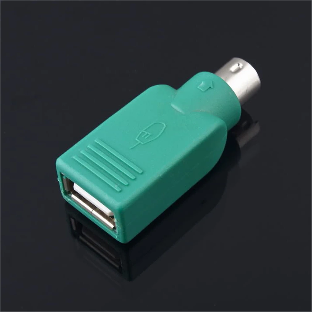 

1Pcs USB Port To For PS2 Mouse Keyboard Adapter Converter For PC
