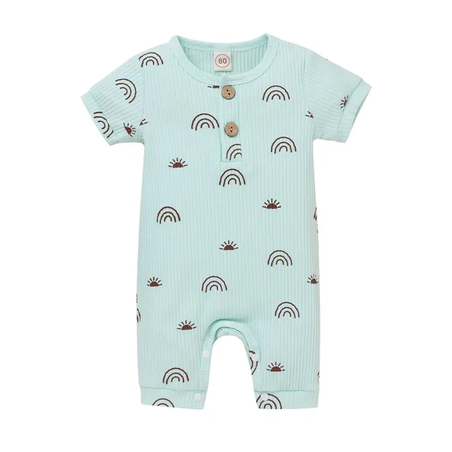 Infant Newborn Girl Floral Romper Jumpsuit Playsuit Cotton Outfit Baby Clothing 13