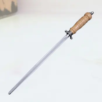 

1PC Stainless Steel Knife Sharpening Rod Professional Knife Sharpener Honing Steel for Home Chefs Cooking