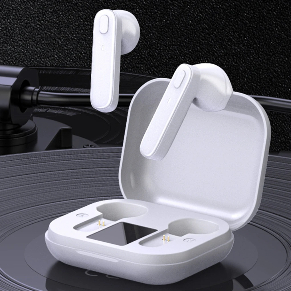 R20 TWS Earphone Bluetooth-compatible Wireless Headset Deep Bass Earbuds True Wireless Stereo Headphone With Mic Sport Earphone