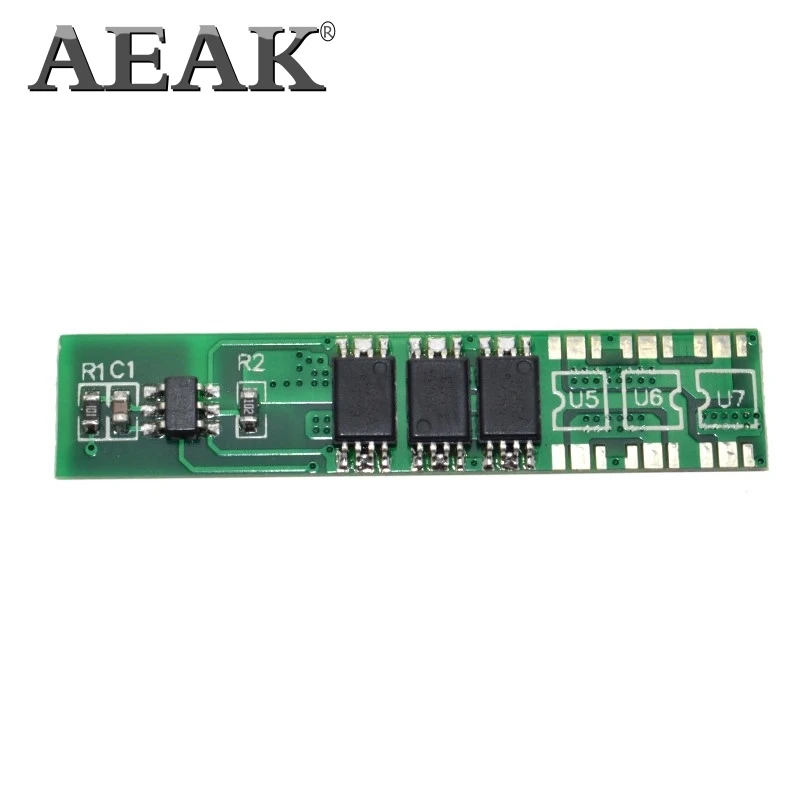 Защитная плата AEAK 1S 5A 3 7 В li ion BMS PCM для литий ионных батарей 18650|bms pcm|protection boardbattery