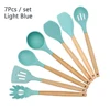 7pcs Light Blue B