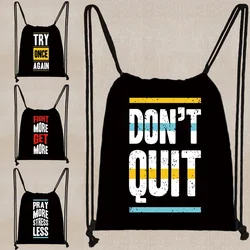 Drawstring Backpack Lovely Cartoon Print Backpack Girl Shopping Bags Multi-function Portable Shoes Bag Outdoor Fitness Beach Bag
