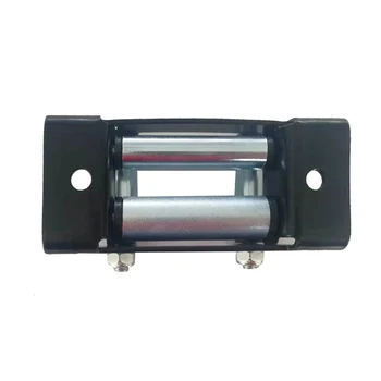 

Winches Replacement Auto Durable Universal Rope Guide Fairlead Roller Steel Easy Install Manual Wear Resistant ATV Offroad