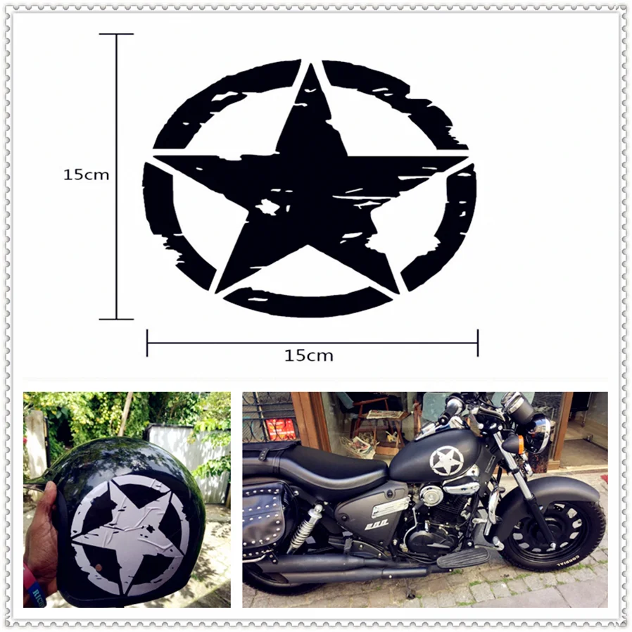 

styling ARMY Star Decals Motorcycle Stickers Vinyl for SUZUKI GSR600 GSR750 GSX-S750 GSXR1000 GSXR600 GSXR750