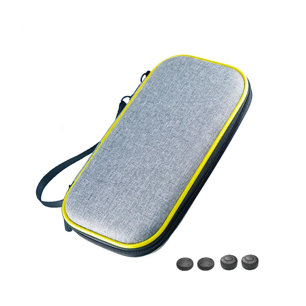 EVA Hard Storage Protective Bag for Nintend Switch Lite Main Engine Console with Joystick Button Caps Shockproof Carrying Case