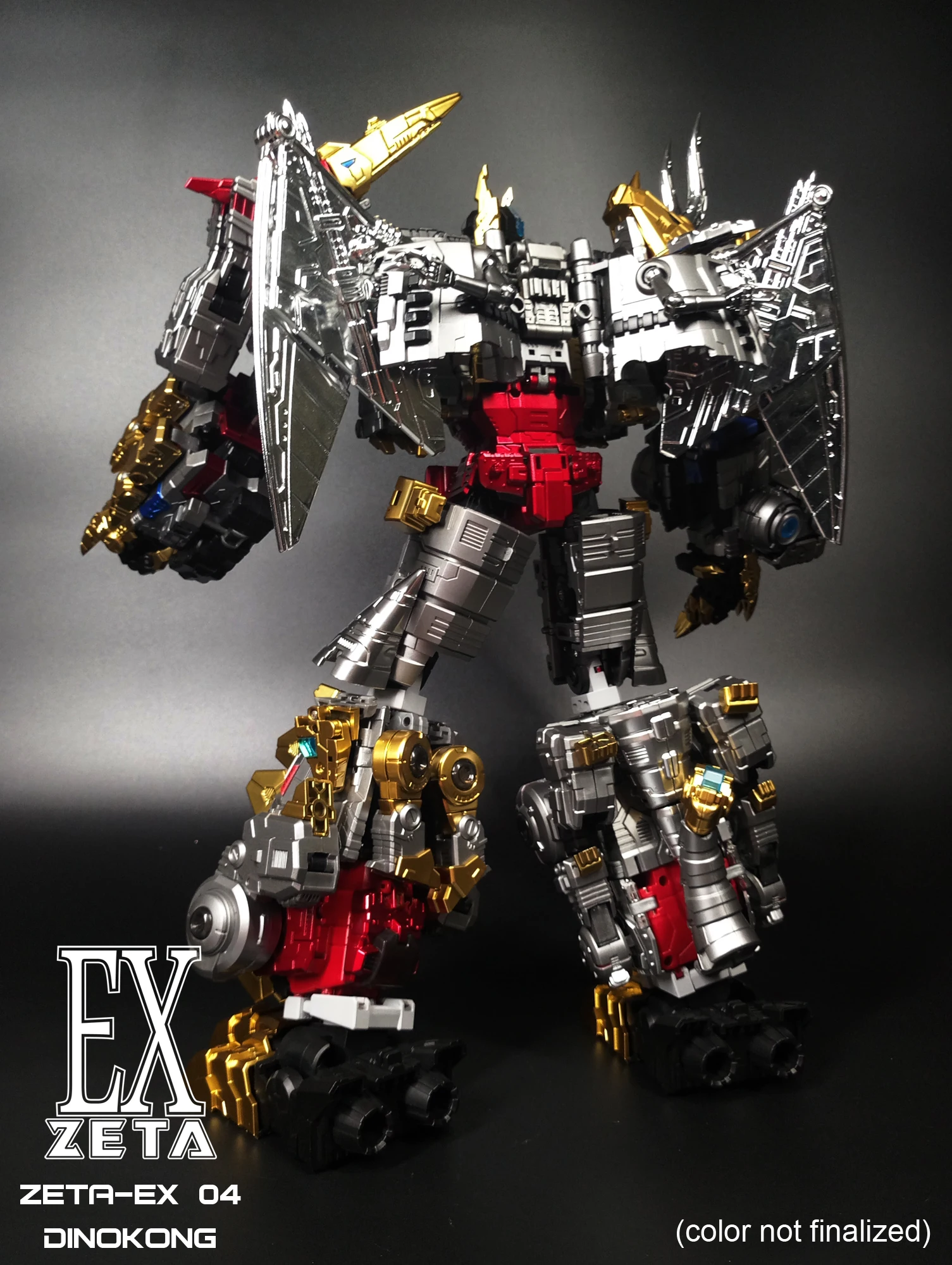 Новые Трансформационные игрушки Zeta Toys EX-04 Dinokong подарочный набор вулканикуас фигурка