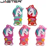 JASTER Cartoon the new unicorn Pen Drive 64GB 32GB usb Flash Drive Pendrive 16GB 4GB Memory Stick u disk fashion gift ► Photo 2/6