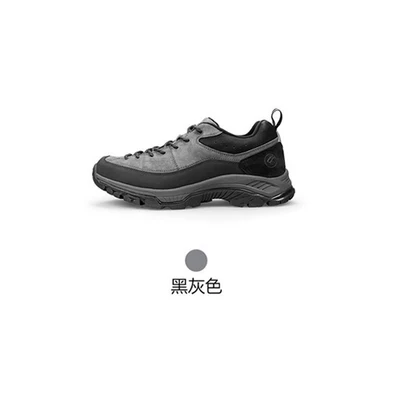 black 43 size Xiaomi FREETIE/Мужская походная обувь; уличные спортивные кроссовки для альпинизма; замшевые водонепроницаемые легкие тактические ботинки - Цвет: black 43 size