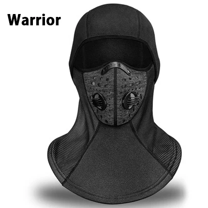 TOSUOD face mask scarf winter face mask bike cycling hat helmet liner Warm and cold-resistant headgear Cycling equipment - Цвет: Warrior