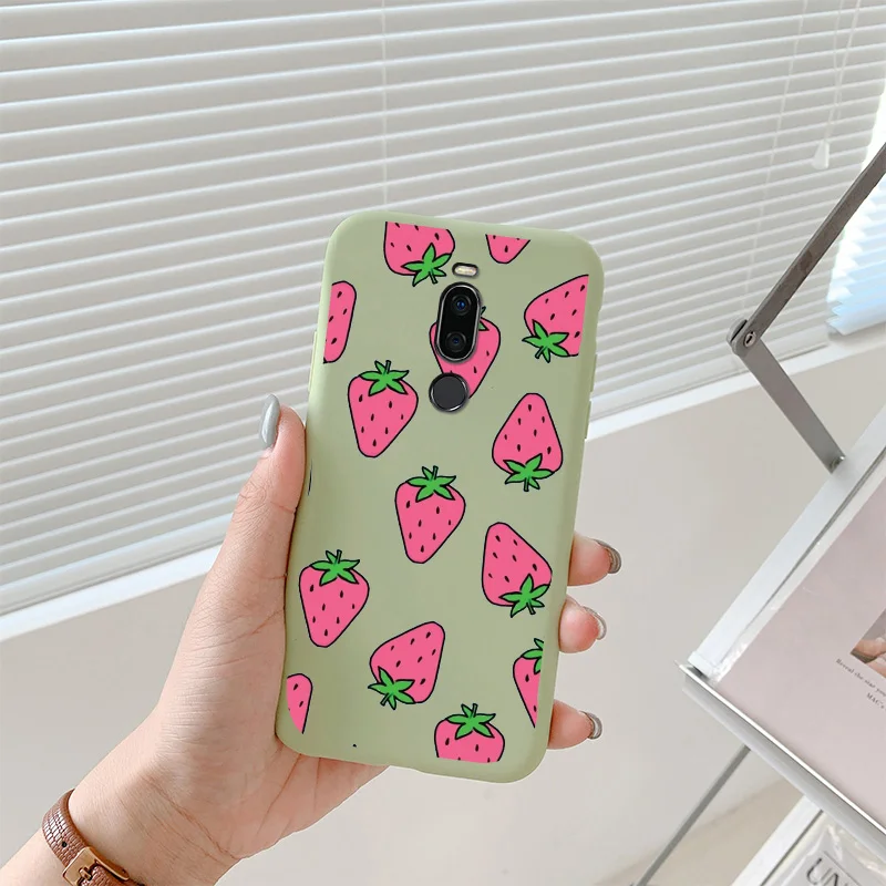 Cute Animal Pattern Phone Cover For Meizu X8 Case Cartoon Soft Silicone Painted Shell Shockproof Protection Bags 