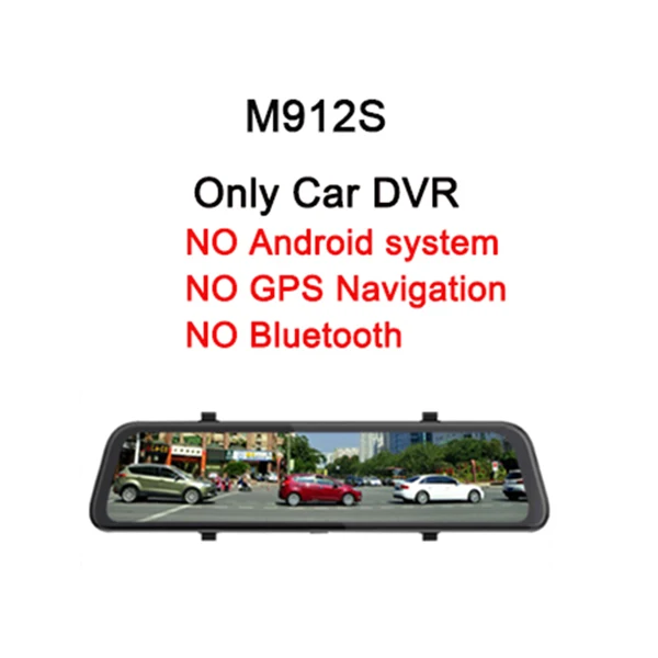 Jiluxing D13S 1" 4G Android 8,1 dash cam ram 2G rom 32G gps навигация автомобильный видеорегистратор зеркальная камера ADAS видео рекордер wifi Bluetooth - Название цвета: M912S