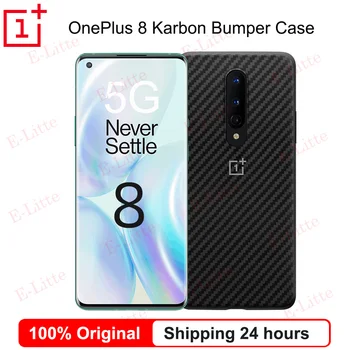 

For Original OnePlus 8 Pro mobile phone case Karbon Bumper Case Protective cover OnePlus 8 Pro official 6.78 inches Fitted Case