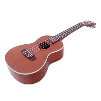

23" Ukulele Guitar Sapele 4 Strings Hawaiian Guitar Musical Instruments Concert Rosewood Fingerboard