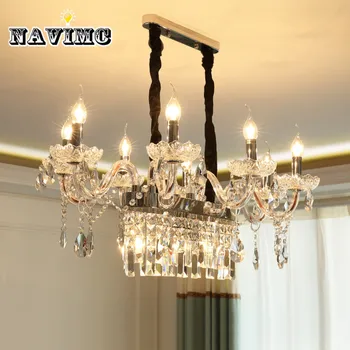 

European Crystal Chandeliers Lighting Candle Lamps for Bedroom Dining/Living Room Cathedral Wedding Lamp