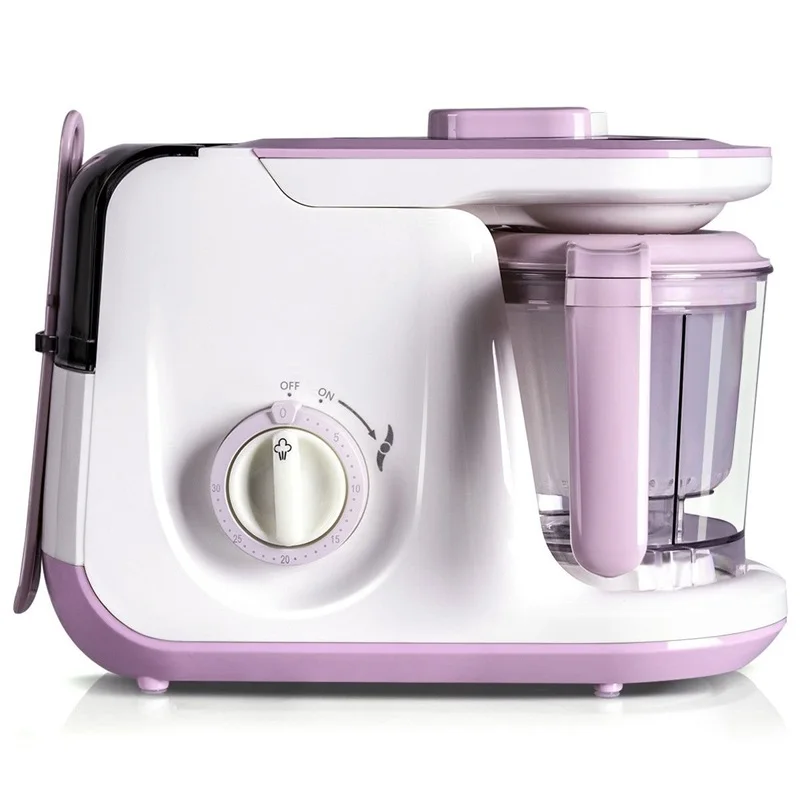 Costway 5 In 1 Heating Defrosting Multifunctional Baby Food Maker Infant Feeding Blender Overheat Protection Food Processor