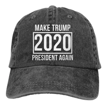 Make Trump, новинка года, Черная мужская и женская джинсовая бейсболка, Регулируемая Кепка для гольфа