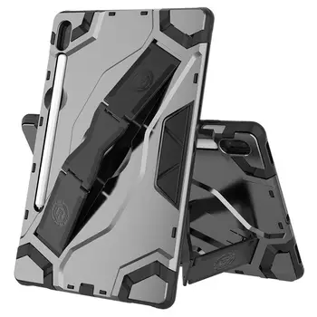 

Hand strap Case For Samsung Galaxy Tab s6 10.5\" SM-T860 T865 Tablet Shell TPU + PC Heavy Duty Armor Case Hybrid Rugged Rubber