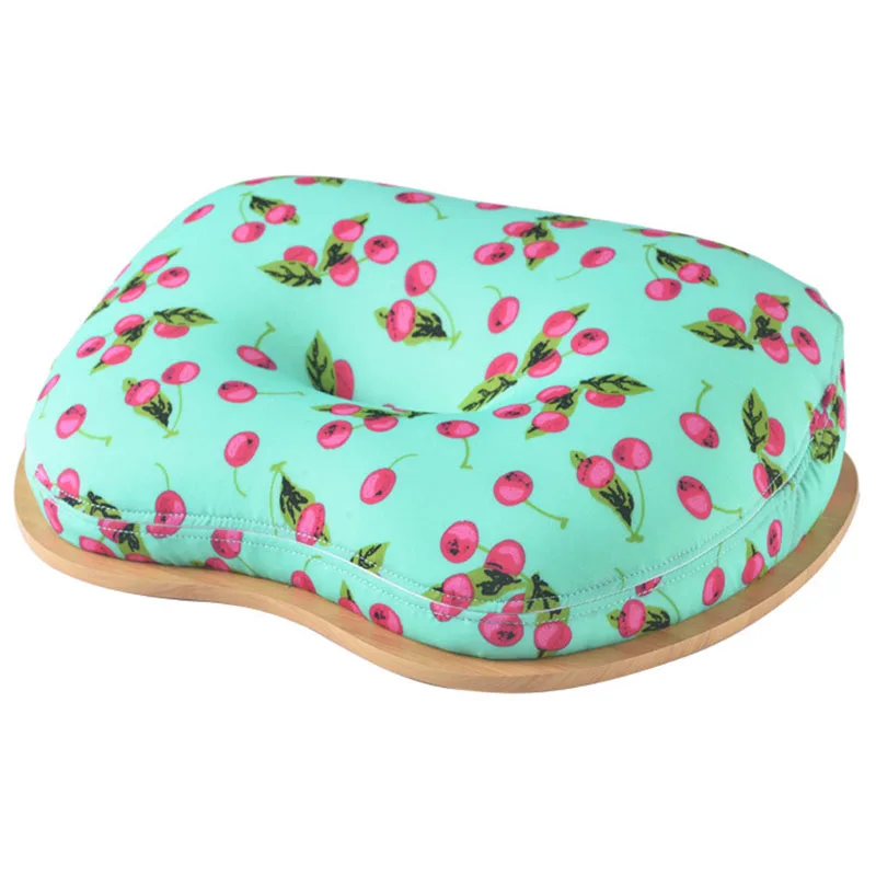 

Laptop Table Multifunction Knee Lap Desk for 14 Inch Computer Phone Flip Portable Outdoor Headrest Office Home Nap Pillow(Cherry