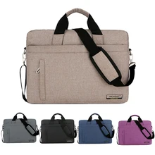 Laptop Bag 13.3 14 15.6 17.3 Inch Notebook Computer Case For Macbook Air Pro 13 Shoulder Handbag Men Women Waterproof Briefcase