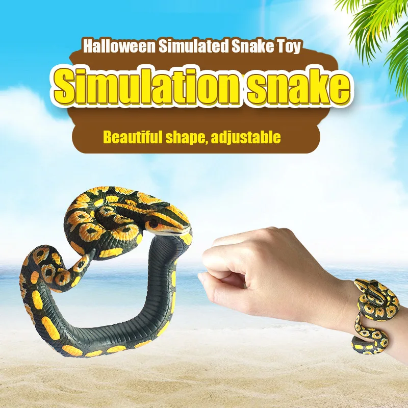 

Simulation Snake Toy Big Snake Model Toy Halloween Tricky Prank YJS Dropship