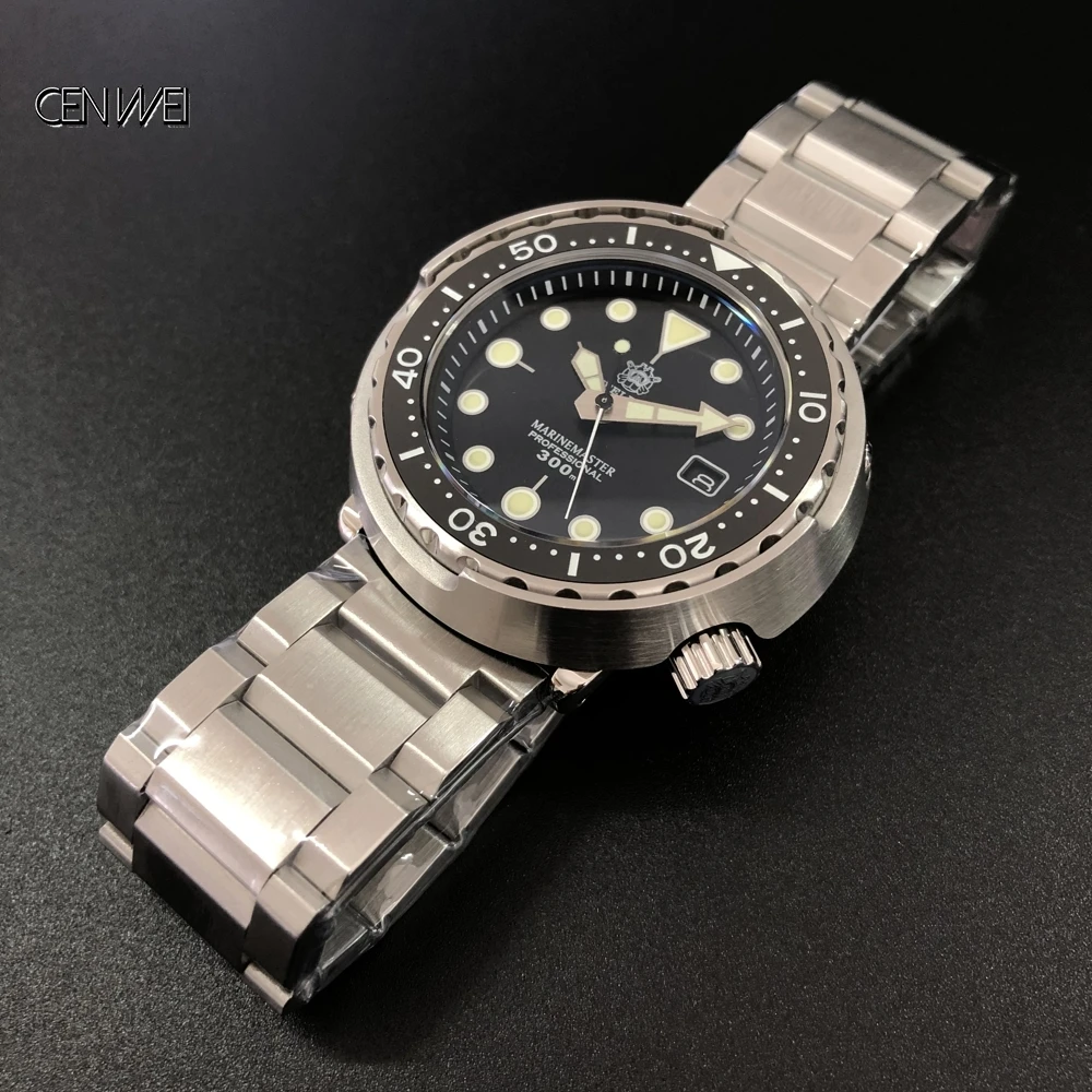 

NH35 Automatic Mechanical Watch Men 30Bar Diver Sport Watches Mens Diving Stainless Steel Sapphire Crystal Swim Watch