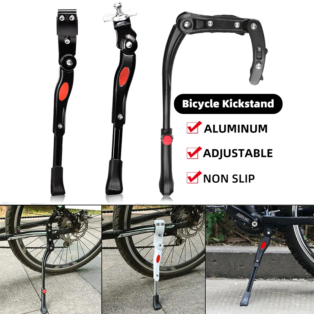 Регулируемая поддержка велосипеда MTB дорожный велосипед kickstand стойка для парковки боковая подставка для катания на горном велосипеде Запчасти Аксессуары