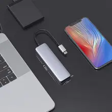 

Compact Useful 2 USB-C 2 USB-A 3.1/3.2 Hub Adapter Portable USB-C Docking Station 4 Port for PC