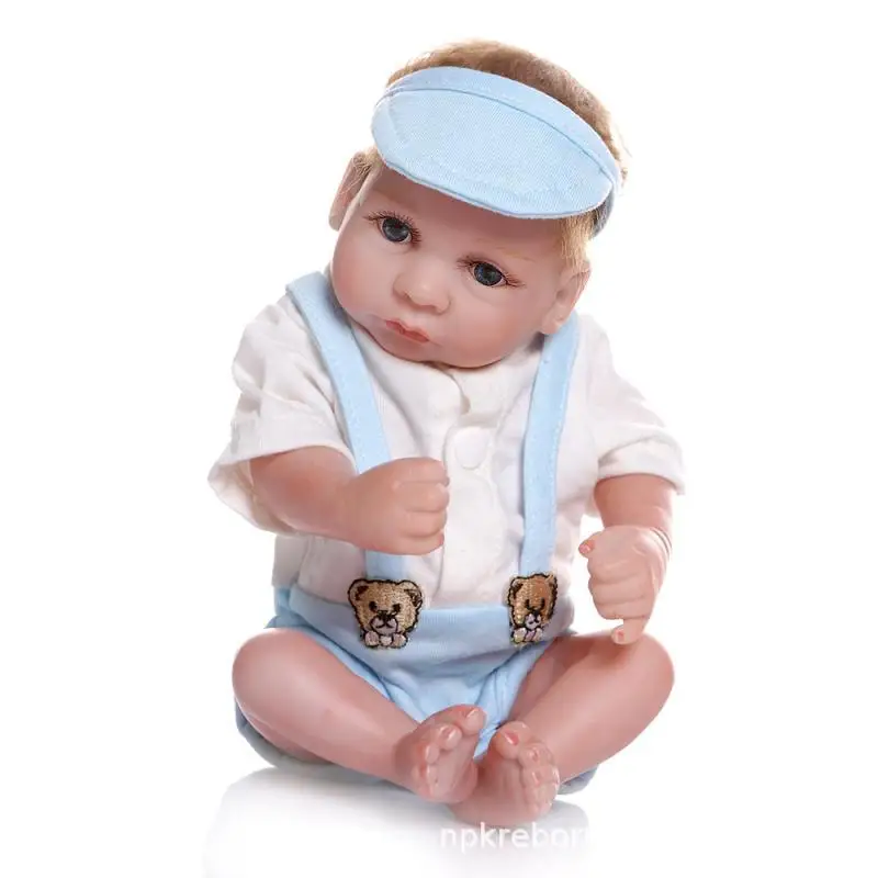 Глаза открытый reborn baby dolls мальчик Реалистичная кукла-Новорожденный куклы Возрожденный полный тела силиконовые младенцы ручной работы куклы для малышей