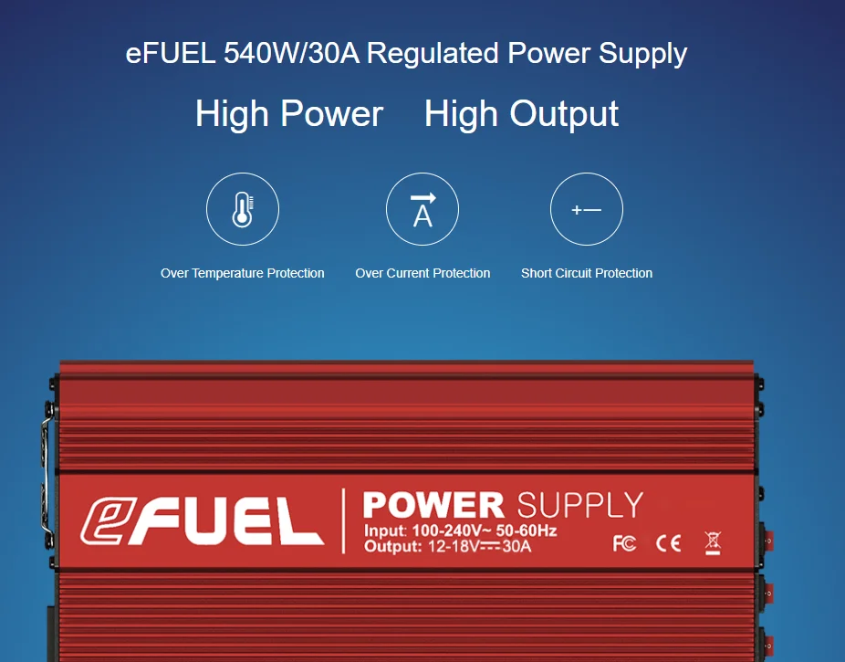SKYRC EFUEL 540W 30A DC адаптер питания для зарядного устройства для E4Q зарядное устройство