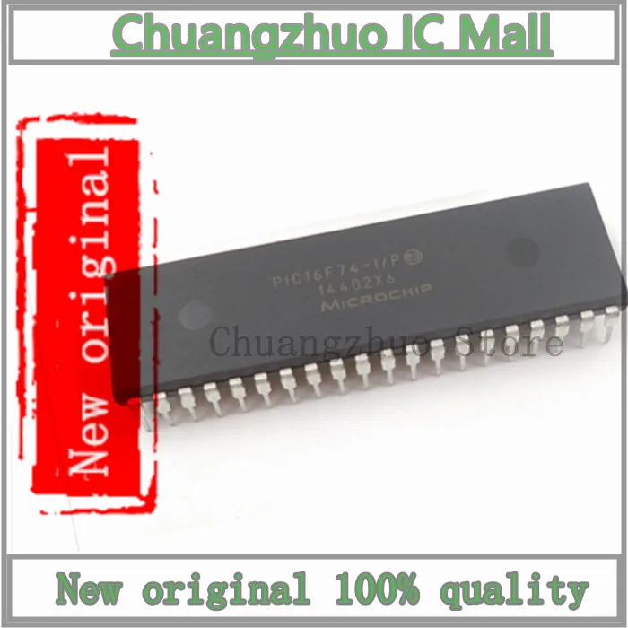 10 шт./лот Φ/P PIC16F74 16F74 DIP-40 IC Chip новый оригинальный | Электроника