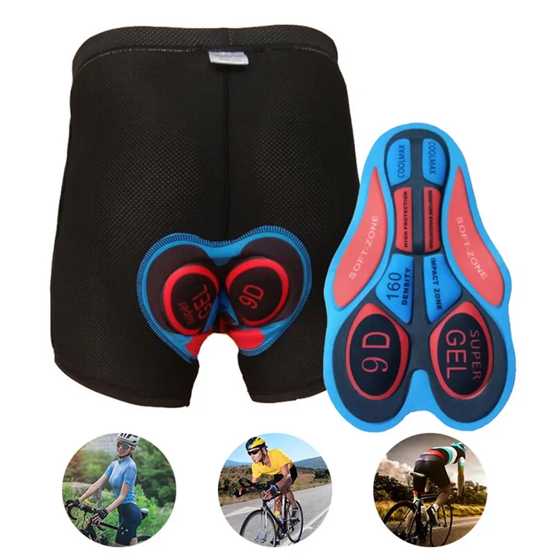 pro Cycling Shorts 9D 19D 20D Men's Underpants Mountain Bike Sports Fitness Shorts Bicycle Padded Underwear For Bicycle
