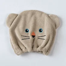 Touca de banho feminina, respirável, de microfibra, turbante, toalha, secagem rápida, chapéus para mulheres, acessórios de banheiro