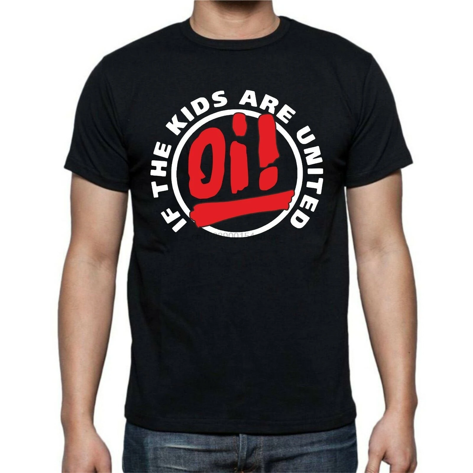 If the kids are United Oi T-Shirt Uk Punk Streetpunk Skinhead S-XXL | Мужская одежда