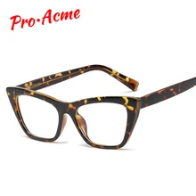 Pro Acme модная оправа для очков в стиле кошачьи глаза женские ретро оптические очки оправа прозрачные линзы очки оправа для женщин PC1432