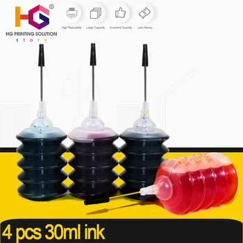 Refill Ink kit 4 Pcs Universal 30ml dye ink K C M Y for PG510xl PG-510XL Ink Cartridge For Canon iP2700Pixma MP250 MP270 MP280