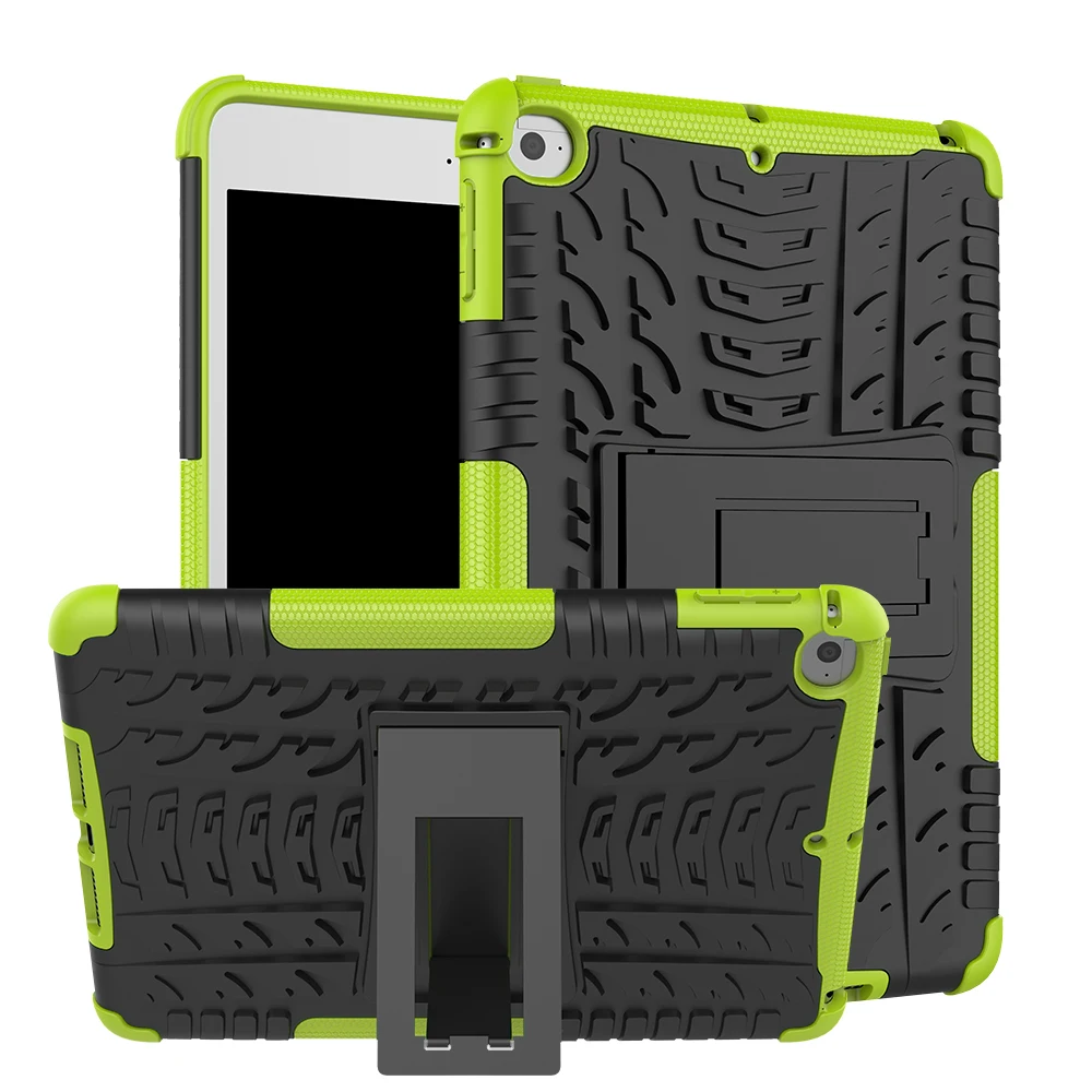 10 шт./лот TPU+ PC гибридная армированная стойка чехол Funda Coque для Apple iPad Mini 4 Mini4 мини A1538 A1550 7," планшет