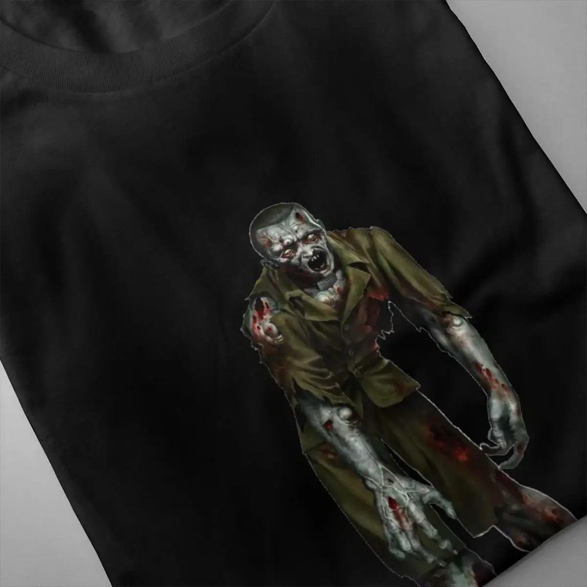 NOISYDESIGNS High-quality Men's T-shirts Zombie Printing Short Sleeve Tshirts Summer Tops Tees Boys Cotton Camiseta Masculina
