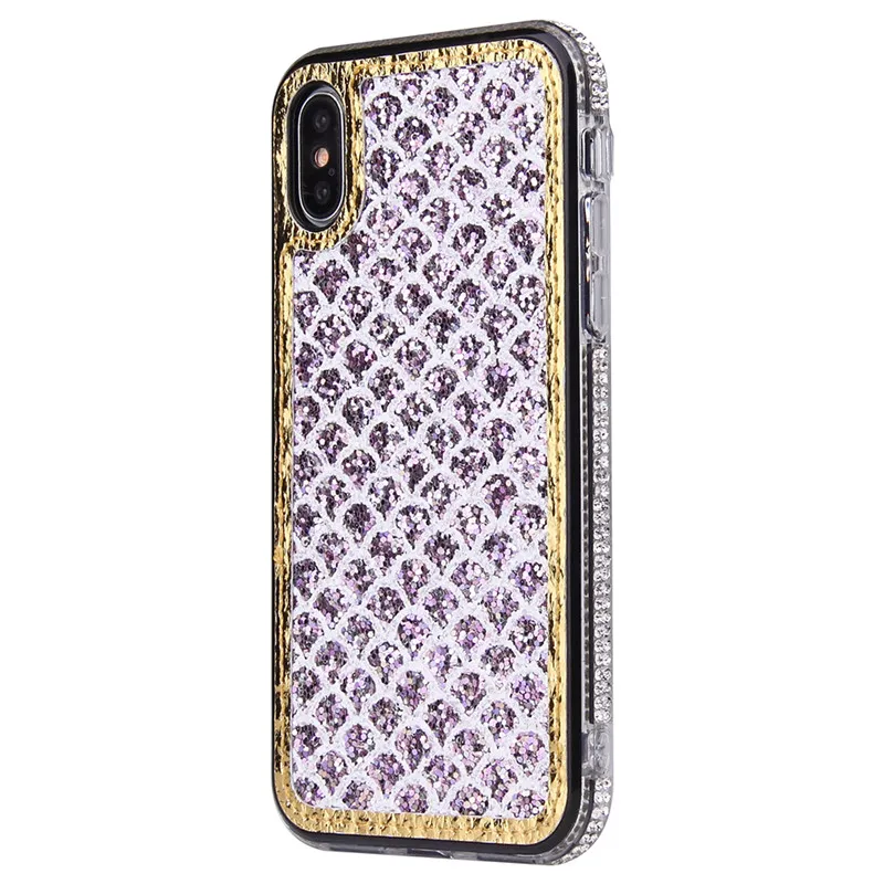 Женский чехол для телефона для iPhone Xr, чехол, Блестящий Бриллиант, Xs Max, чехол, блестящие хрустальные стразы, чехол для iPhone 6, 6s, 7, 8 Plus, X Capa