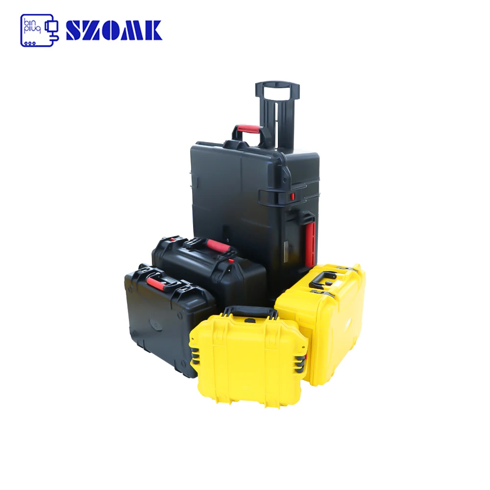 

Long Tool Case Gun Case Large Toolbox Impact Resistant Sealed Waterproof Case Equipment Camera Gun Case With Pre-cut Foam