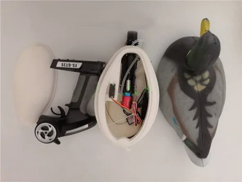 

1Set 2.4G RC Simulation Hunting Duck 26mm Jet Motor Pump+Brushless ESC+2440 Brushless 2S 3S Lipo Parts for Boat Hull