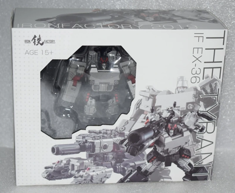 

Transformation Ironworks old Vimygaden IF EX-36 tyrant tank Wei Tian LV days small proportion PVC Action Kid Dolls
