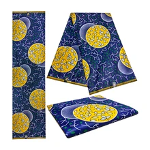 Настоящий настоящий голландский принт в ткани хлопок 6 ярдов/шт Африканский Воск женщина Анкара мягкий дышащий воск Африканский