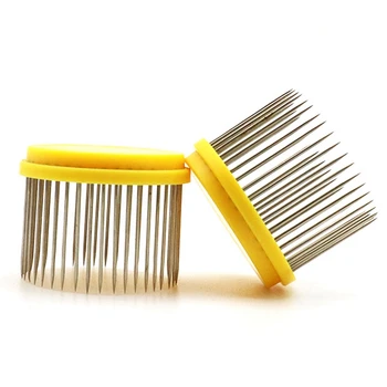 

Beekeeping Queen Needle Type Bee Cage Steel Catching Catcher Equipment Tools New Queen Controlling Device 5Pcs-ABUX